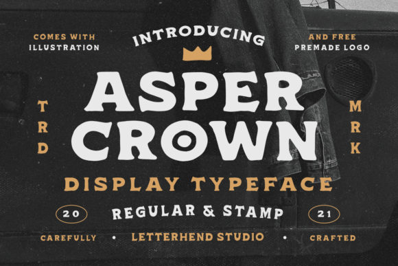 Asper Crown: The Bold Display Font That Elevates Campaigns