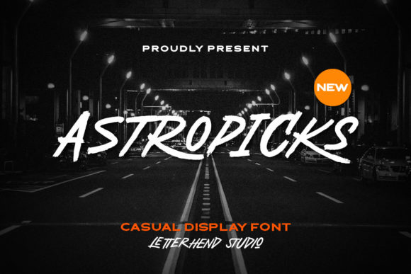 Astropicks: A Playful Font for Modern Business Branding