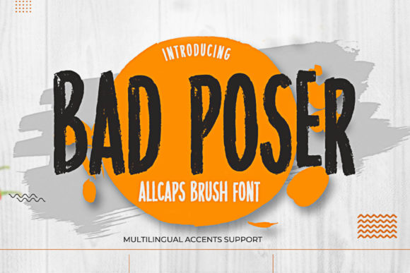 Bad Poser: A Cool Display Font for Modern Editorial Projects