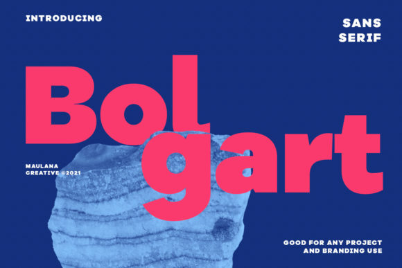 Bolgart: A Bold Display Font for Creative Makers