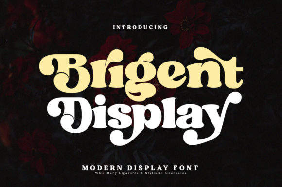 Brigent Font Download: A Bold Display Font for Creative Projects