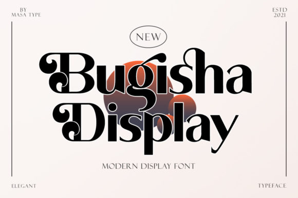 Bugisha Font for Handmade Creations and Branding
