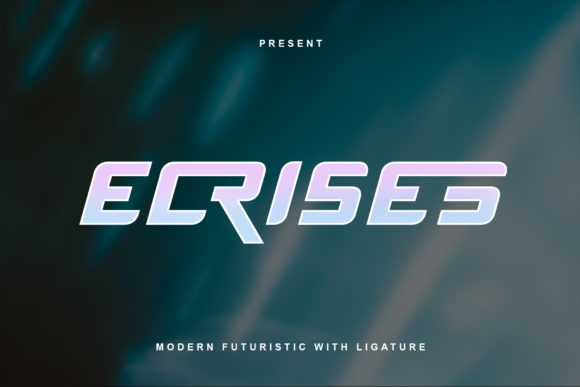 Ecrisis: A Futuristic Display Font for Bold Web Design