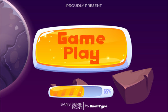 Game Play Font for Bold and Modern Craft Projects