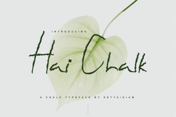 Hai Chalk for Modern Web Design and Branding