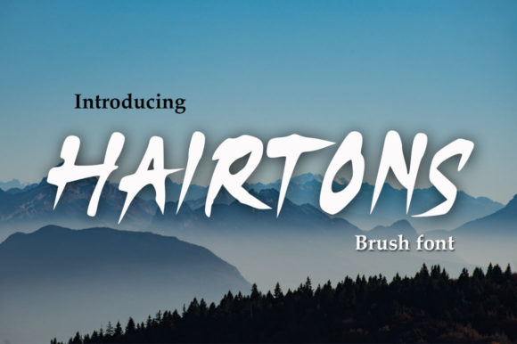 Hairtons Font for Bold and Branded Campaigns
