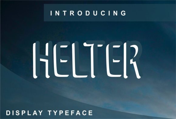 Helter: A Sharp Display Font for Bold Branding