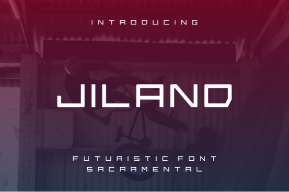 Jiland: A Modern Display Font for Creative Makers