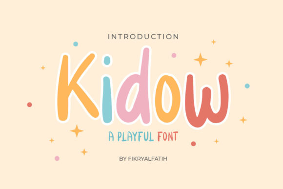 Kidow: A Friendly Font That Boosts Brand Appeal