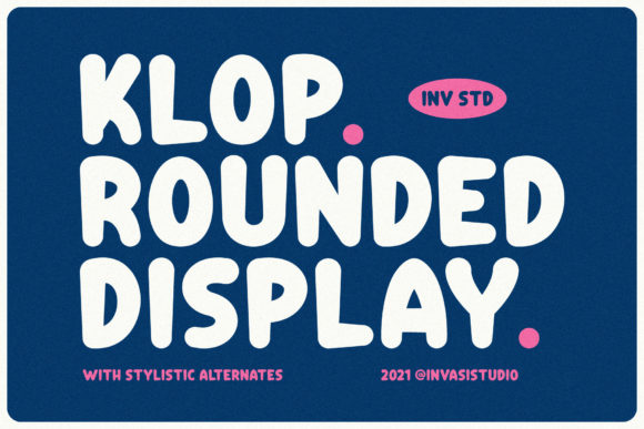 Klop: A Friendly Display Font for Small Business Branding