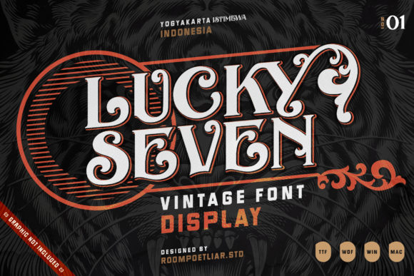 Lucky Seven Font for Professional Branding and Design