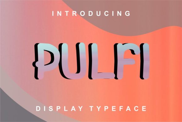 Pulfi Display Font for Clean and Adaptable Editorial Design
