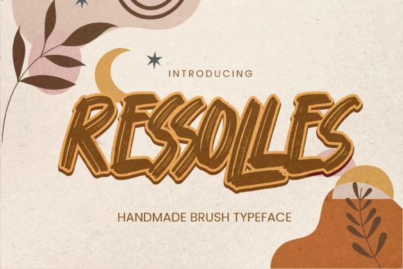 Ressolles: A Street Art-Inspired Font for Bold Branding