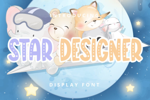 Star Designer: A Playful Font for Friendly Editorial Design