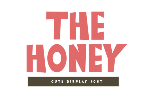 The Honey: A Display Font That Adds Friendly Charm to Editorial Design