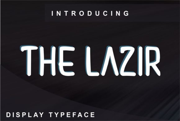 The Lazir: A Clean Display Font for Modern Web Design