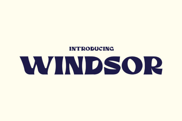 Windsor Font for Eye-Catching Branding and Design