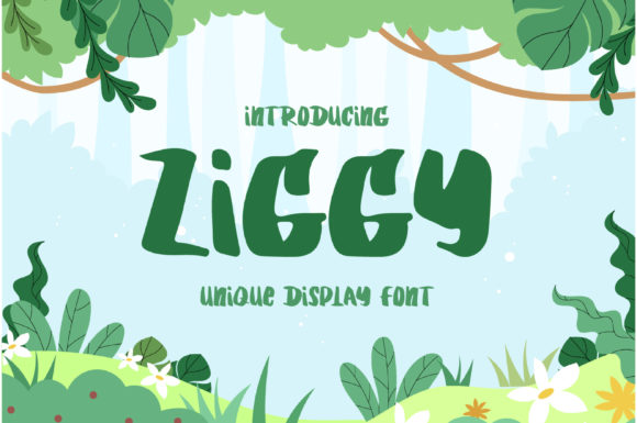 Ziggy Font for Eye-Catching Digital Designs